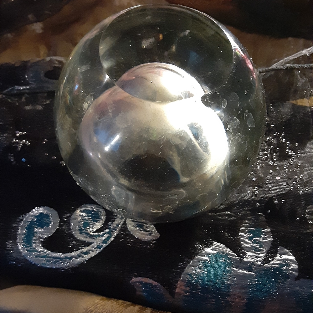 Beautiful crystal ball